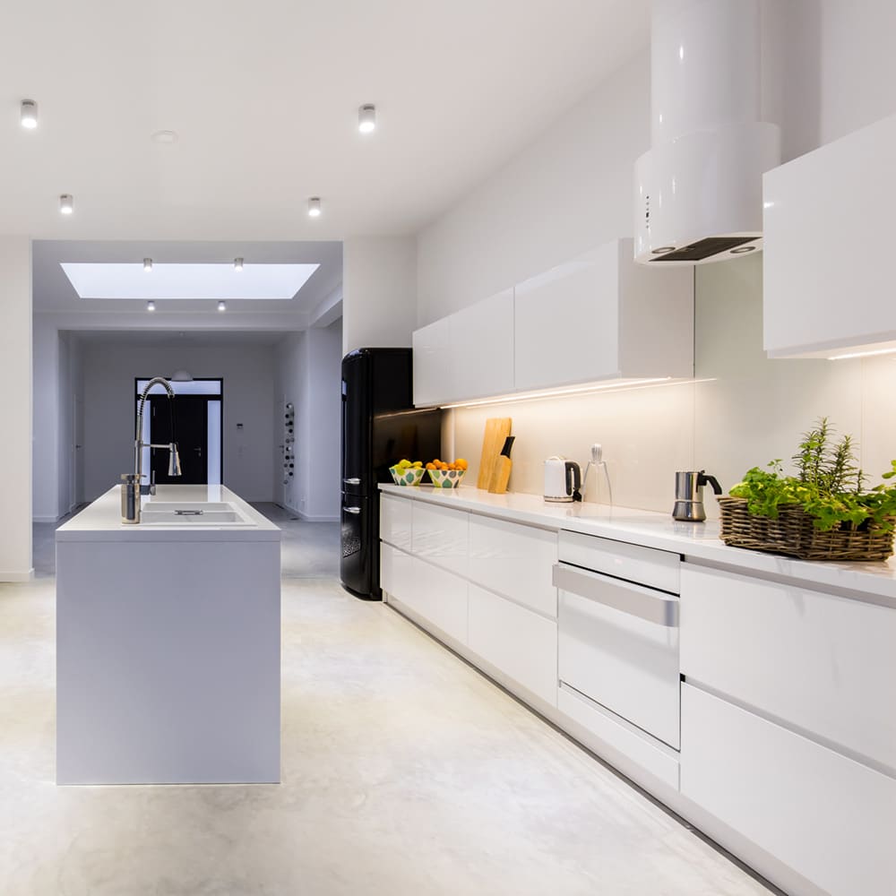 kitchen remodel bellevue bright kitchen with kitchen island stock image placeholder